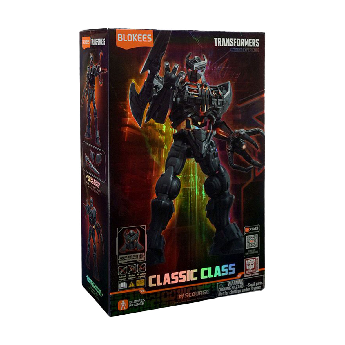 Іграшка збірна модель Transformers Classic Class 03 Scourge, від 3 років, 7*3*12 см (71143)