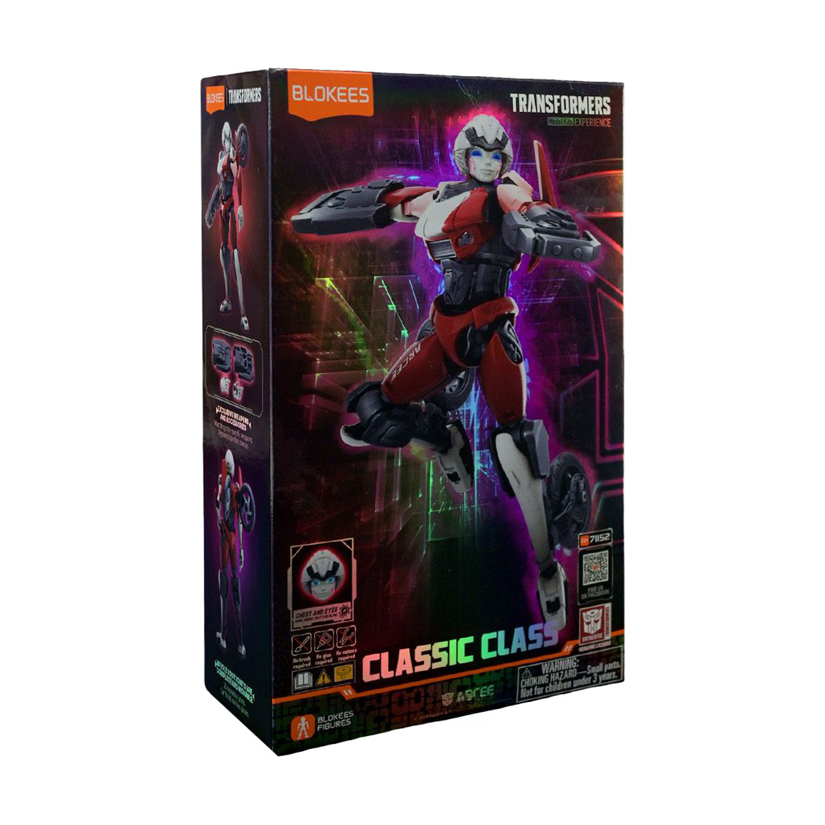 Іграшка збірна модель Transformers Classic Class 07 Arcee, від 3 років, 4*4*10 см (71152)