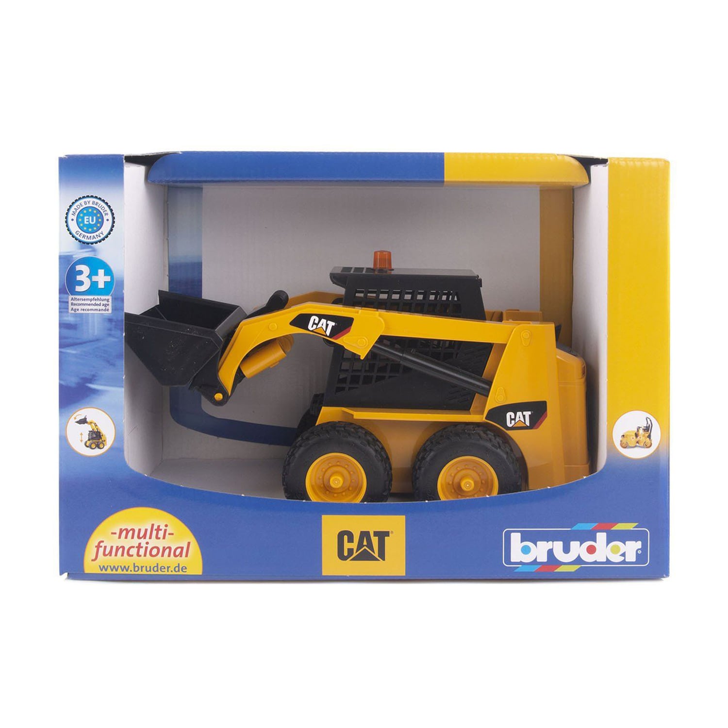 Іграшкова машинка Bruder Міні-навантажувач Cat, від 3 років (2481)