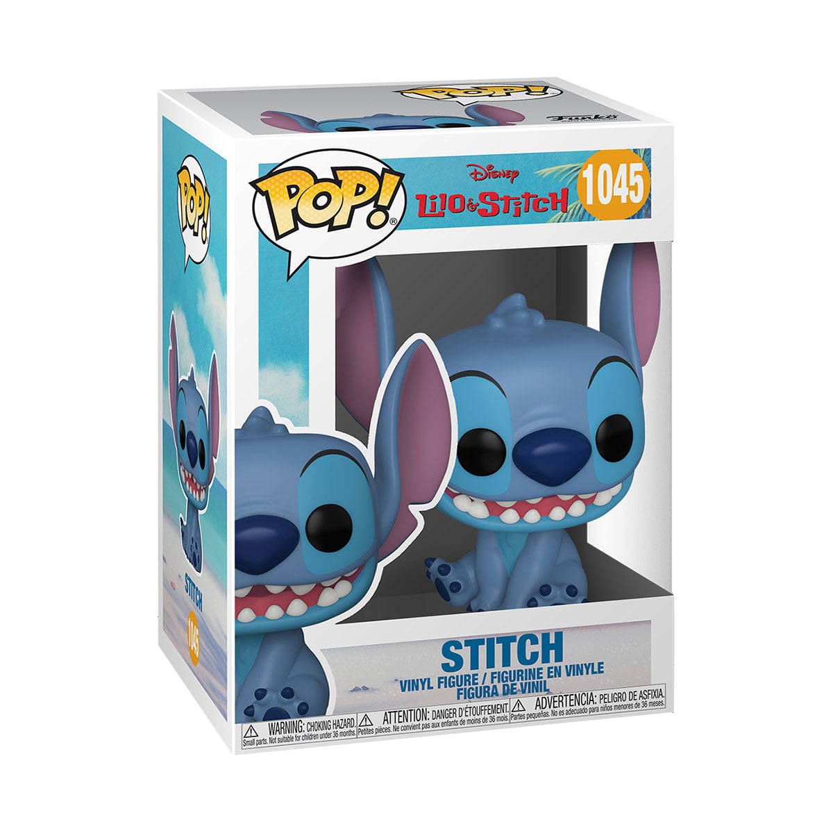 Ігрова фігурка Funko POP! Disney Lilo &amp; Stitch 1045 Стіч, що посміхається, від 3 років (55617)