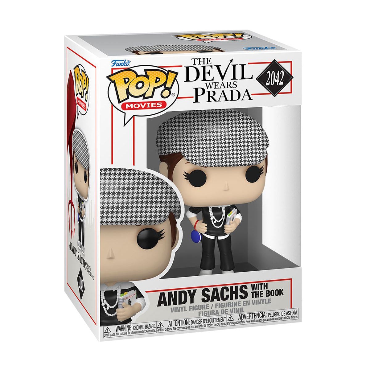 Ігрова фігурка Funko Pop! Диявол носить Prada: Енді Сакс з книгою, від 3 років (90349)