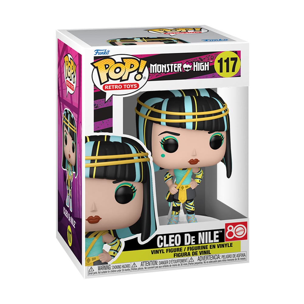 Ігрова фігурка Funko POP! Monster High Cleo De Nile, від 3 років (67429)