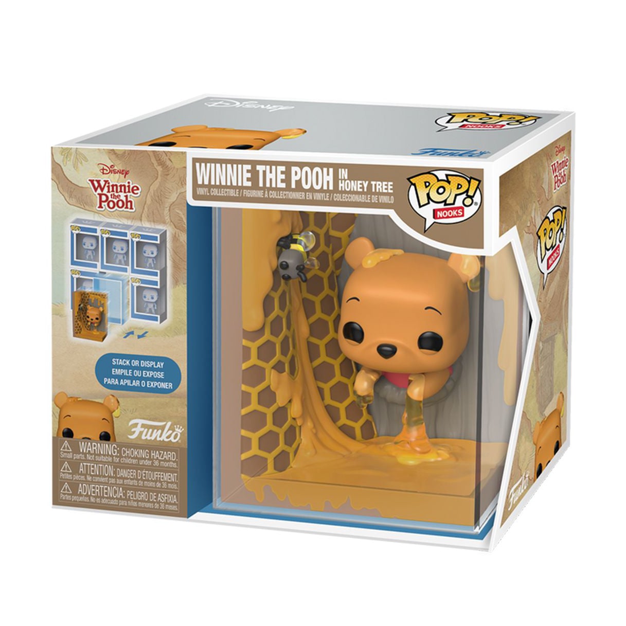 Ігрова фігурка Funko POP! Nooks серії Вінні Пух Медове дерево та Вінні, 16 см, від 3 років (90266)