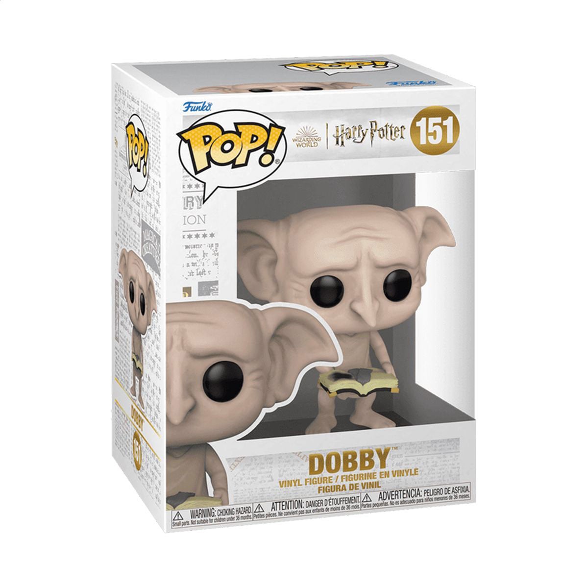 Ігрова фігурка Funko Pop! серії Funko Гаррі Поттер: Доббі, від 3 років (65650)