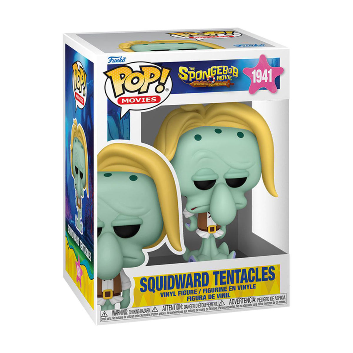 Ігрова фігурка Funko Pop! серії Губка Боб Квадратні Штани Пірат Сквідвард, від 3 років (83592)
