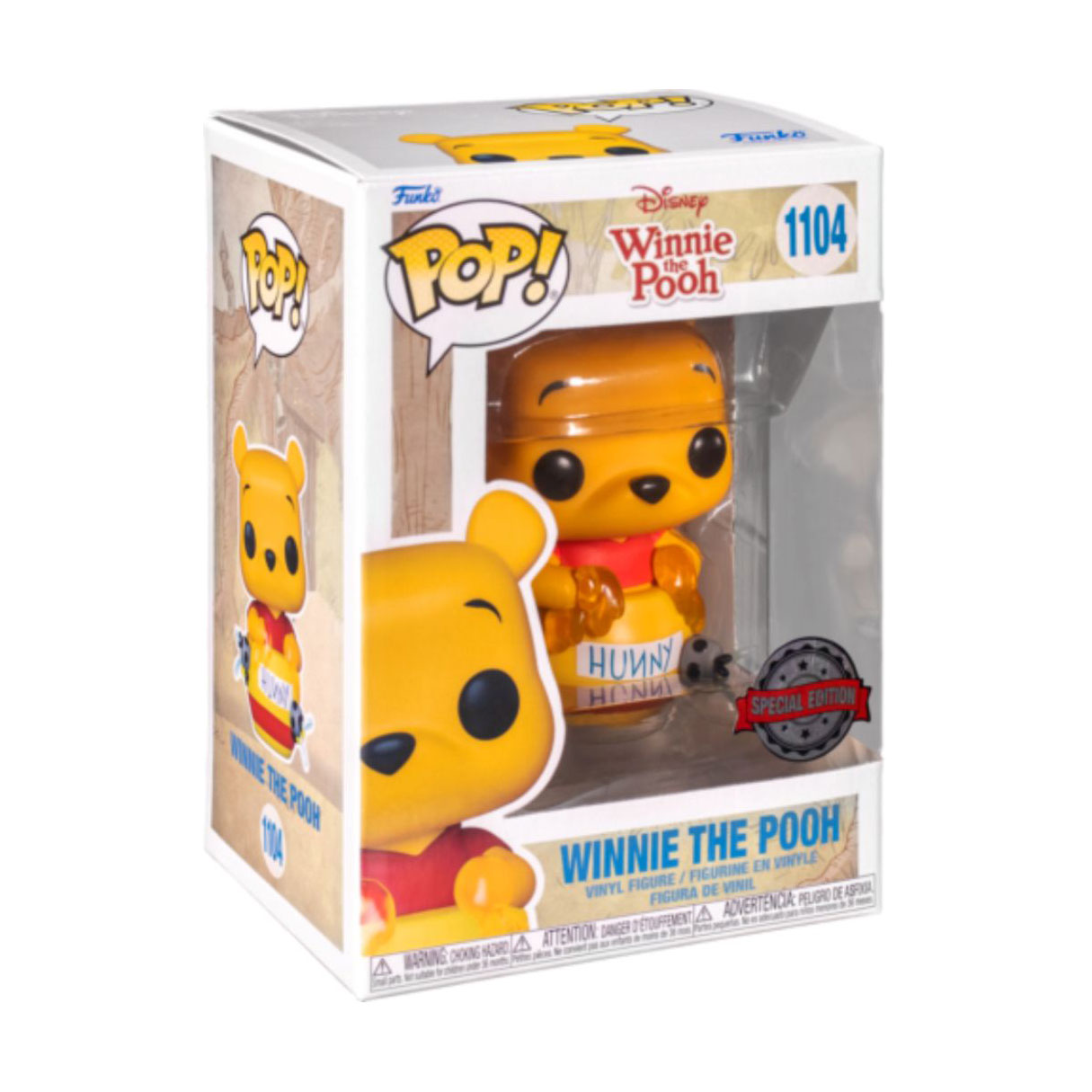 Ігрова фігурка Funko Pop! Вінні Пух у горщику для меду, від 3 років (58234)