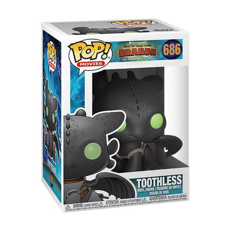 Ігрова фігурка Funko POP!Movies How To Train Your Dragon 686 Беззубик, від 3 років (36355)