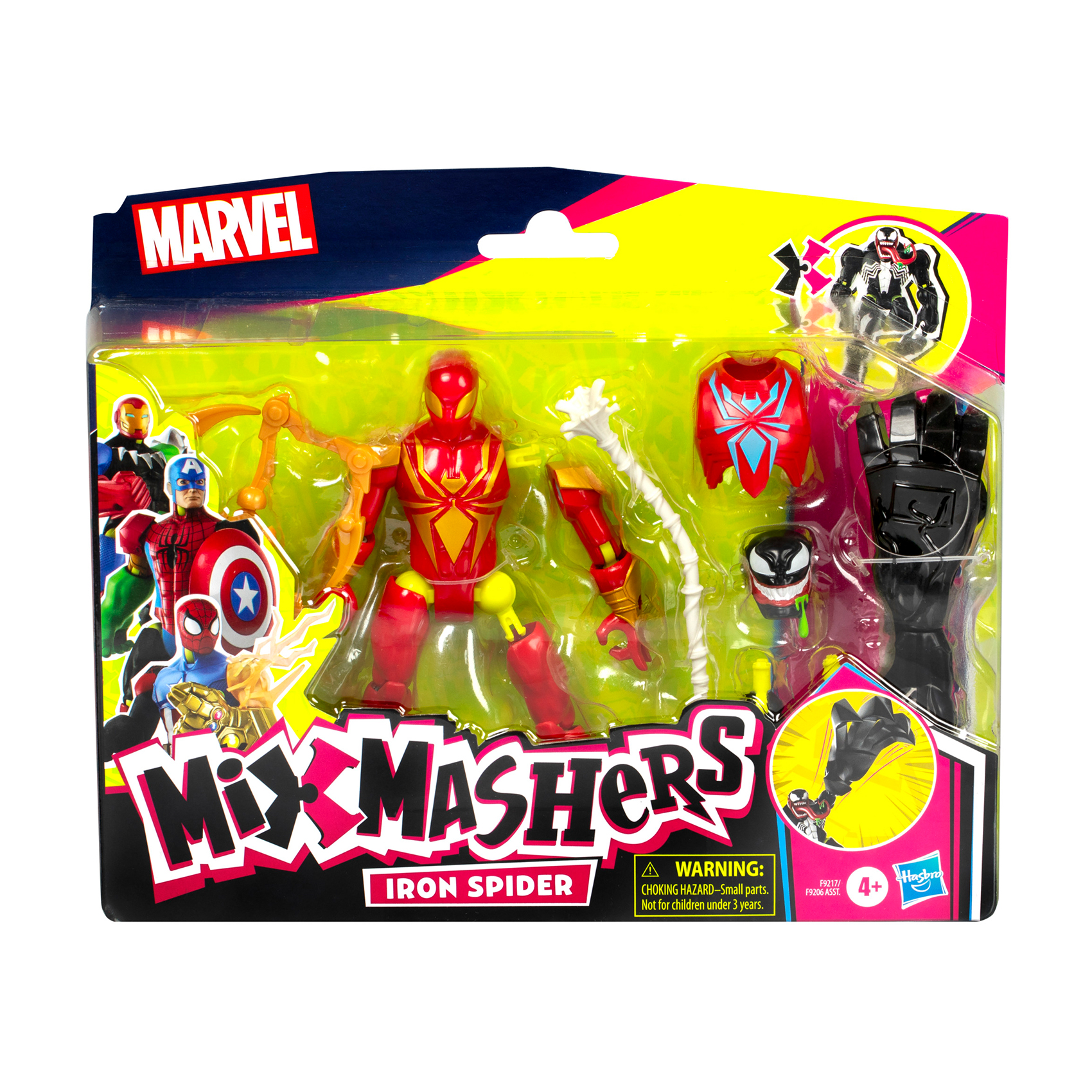 Ігрова фігурка Marvel Toys MixMashers Iron Spider від 4 років, 12 см (F9206/F9217)