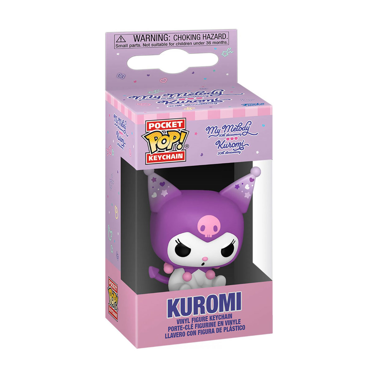 Ігрова фігурка на кліпсі Funko POP! Kuromi &amp; My Melody Куромі, 3.8 см, від 3 років (86875)