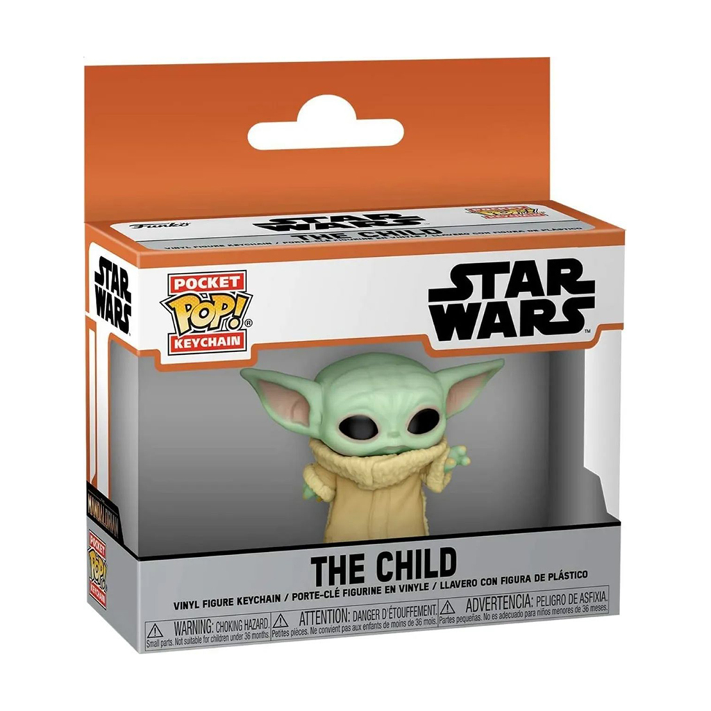 Ігрова фігурка на кліпсі Funko Pop! Мандалорець Малюк Грогу, від 3 років (53043)