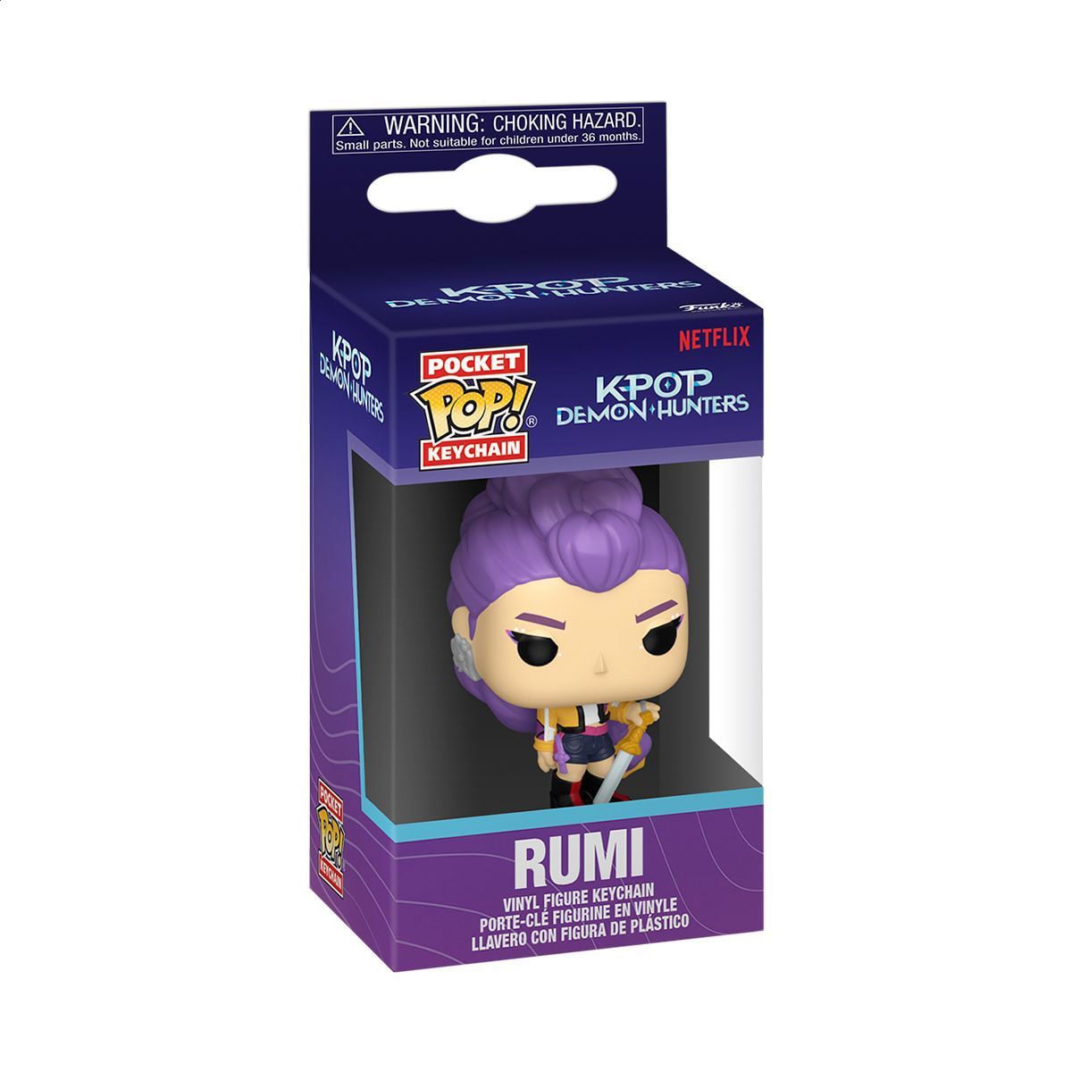 Ігрова фігурка на кліпсі Funko POP! серії Кейпоп-мисливиці на демонів Румі, від 3 років, 3.8 см (95687)