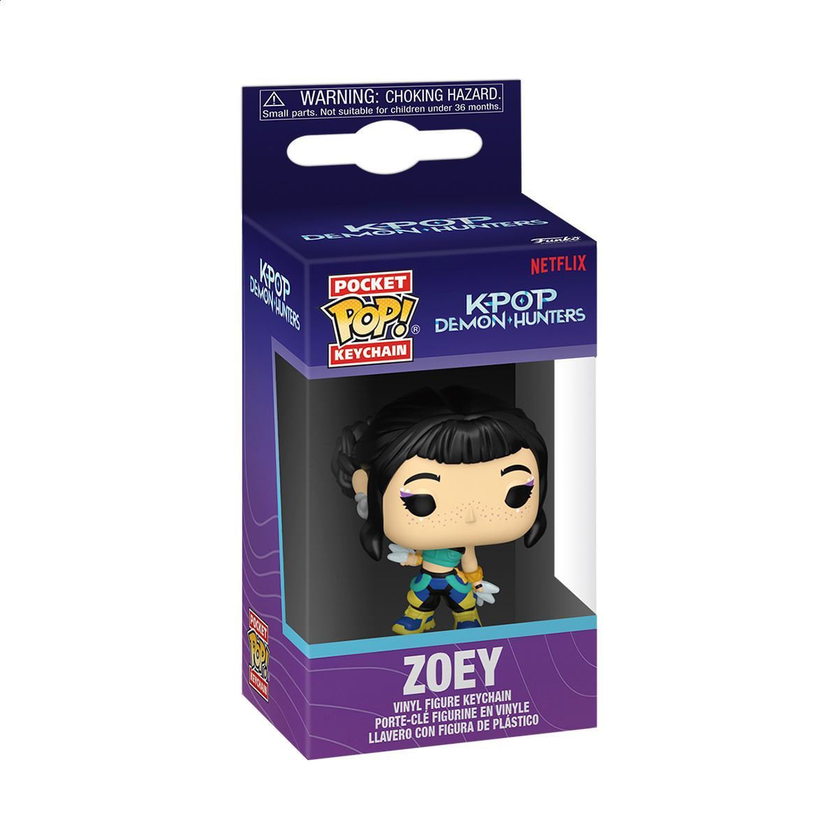 Ігрова фігурка на кліпсі Funko POP! серії Кейпоп-мисливиці на демонів Зої, від 3 років, 3.8 см (95688)