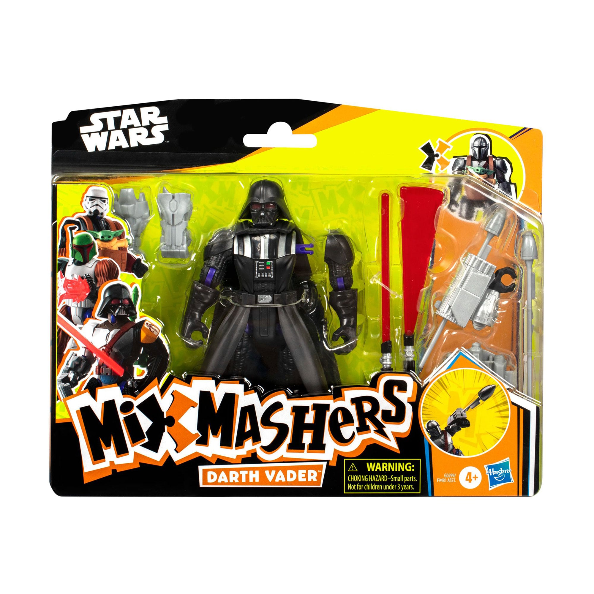 Ігрова фігурка Star Wars Toys MixMashers Darth Vader від 4 років, 12 см (F9481/G0299)