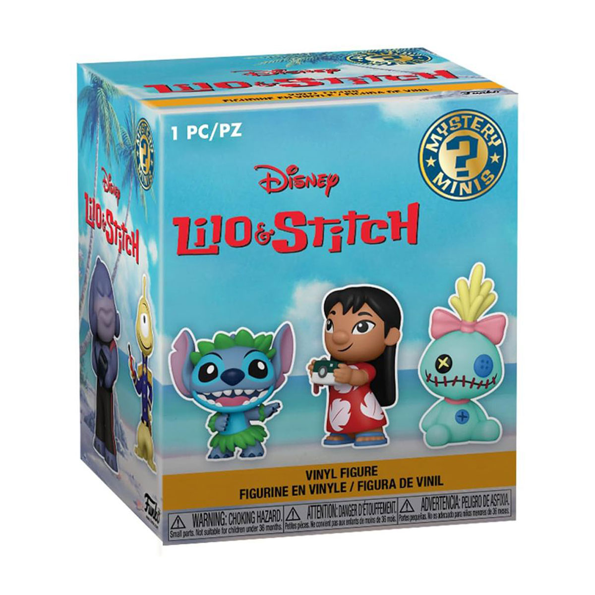 Ігрова фігурка сюрприз Funko Mystery Minis Ліло та Стіч, від 3 років (55816)