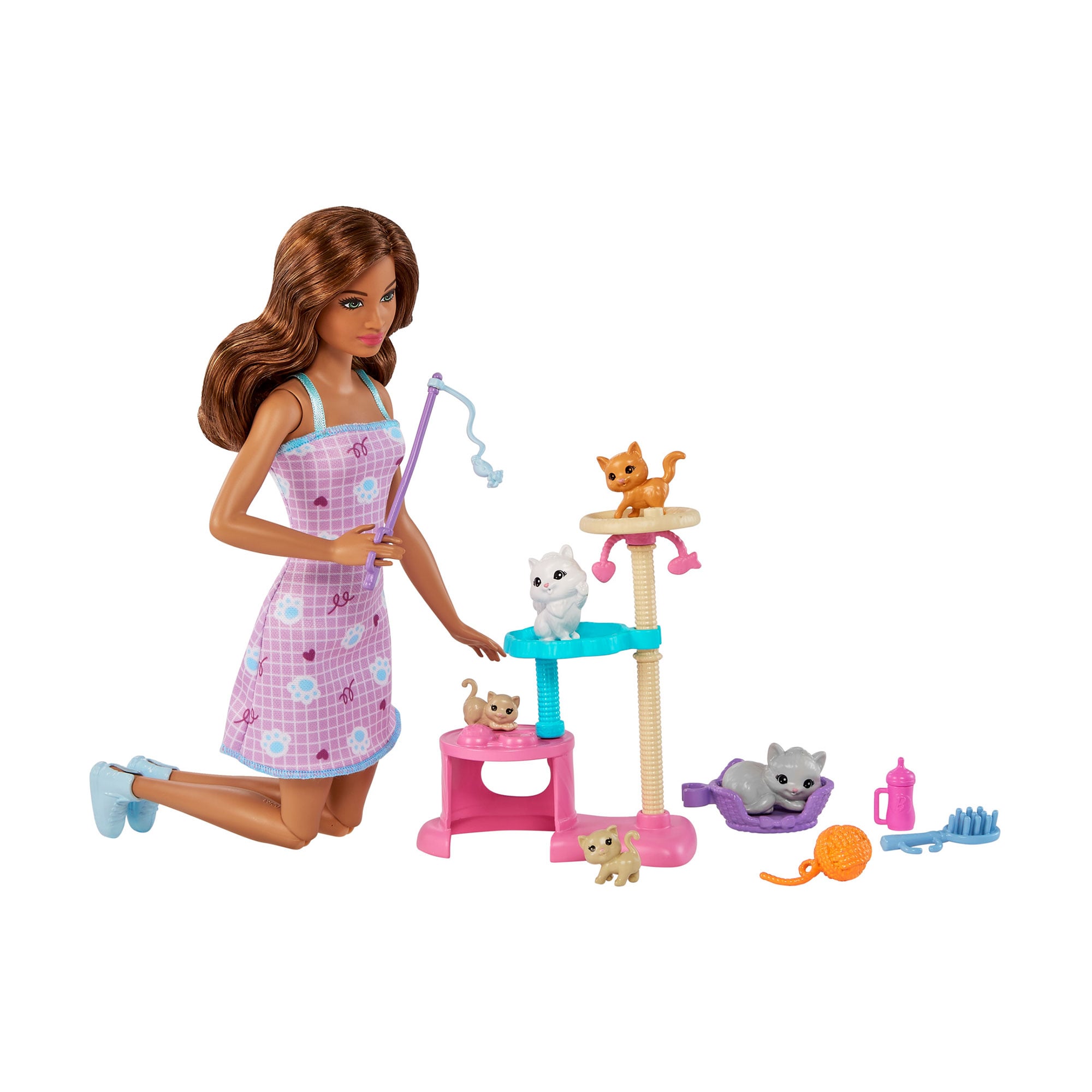 Ігровий набір Barbie з кошенятами, від 3 років (HHB70)