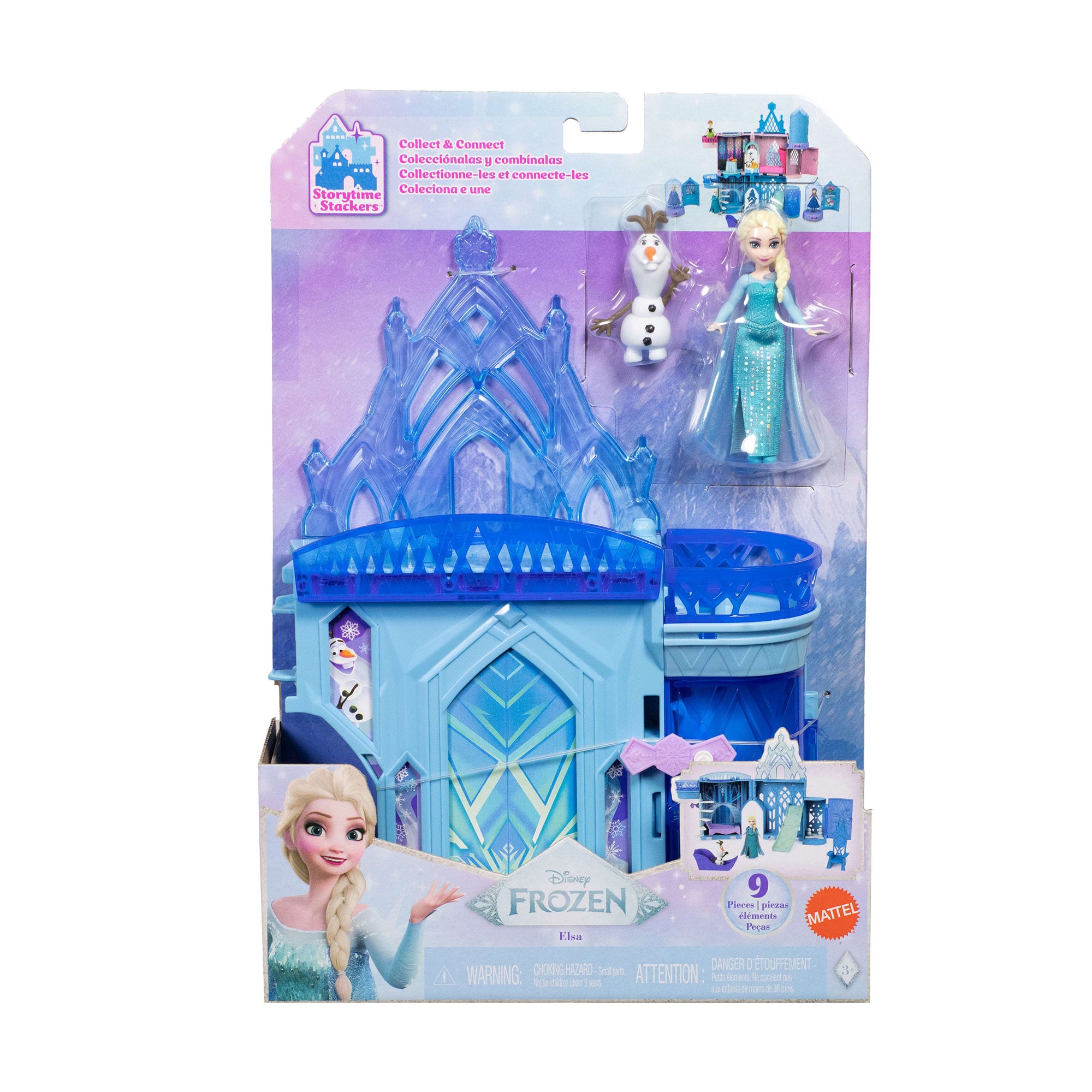 Ігровий набір Disney Frozen Замок принцеси Ельзи, з аксесуарами, від 3 років (JDP63)
