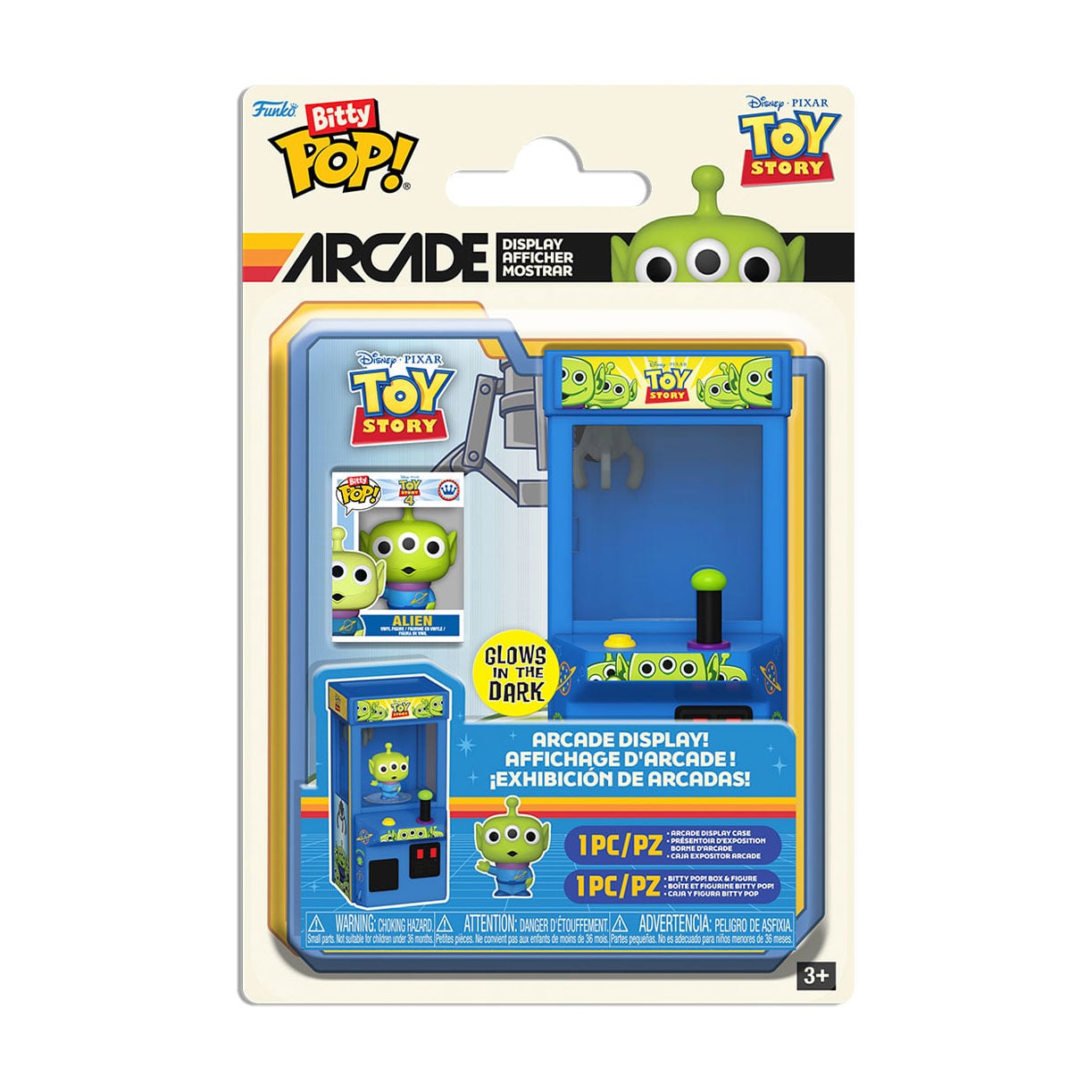 Ігровий набір Funko Bitty POP! Arcade серії Історія іграшок Прибулець (GW), від 3 років (85546)