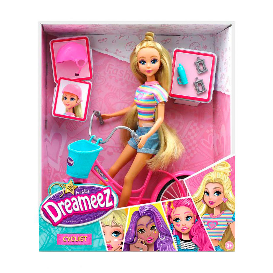 Ігровий набір Funville Dreameez Велосипедистка, 33*29*8 см, від 3 років (FV81023)