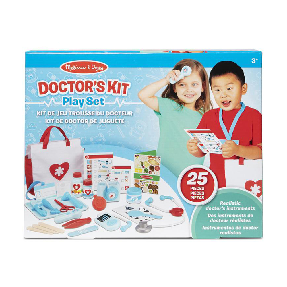Ігровий набір Melissa &amp; Doug Лікар, від 3 років, 25 деталей (SM93606/6074884)