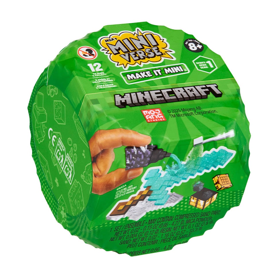 Ігровий набір Miniverse серії Mini Minecraft Створи піксельну пригоду, від 8 років (557272)