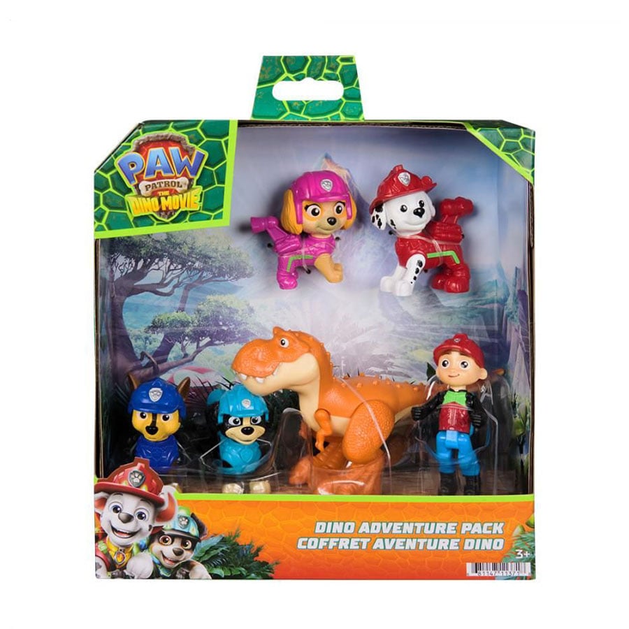Ігровий набір Paw Patrol Дінокіно: Відважна команда та дінопригоди, від 3 років, 6 фігурок (SM97234/6075943)