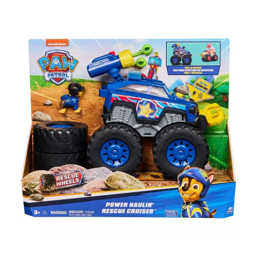 Ігровий набір Paw Patrol Поліцейський автомобіль з водієм Гонщик, від 3 років (SM97220/6069672)
