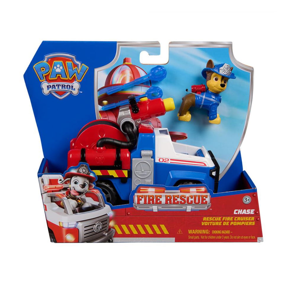 Ігровий набір Paw Patrol Великий рятувальний автомобіль, з водієм Гонщик, від 3 років, 4 деталі (SM97236/6072641)