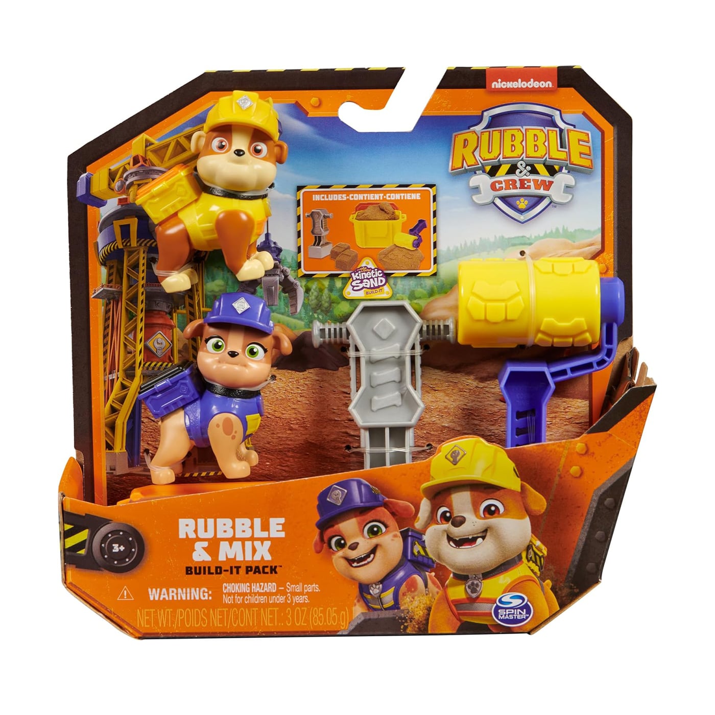 Ігровий набір Rubble &amp; Crew Rubble &amp; Mix Build-It Pack, від 3 років, 6.4*19.1*20.3 см (SM28503/6066686)