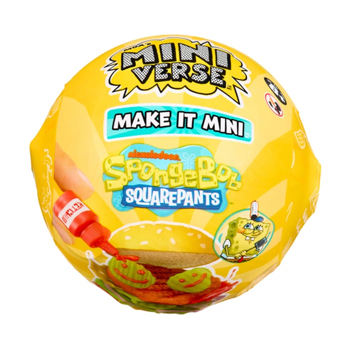 Ігровий набір-сюрприз Miniverse серії SpongeBob Створи смаколики Красті Краб, від 8 років (599296)