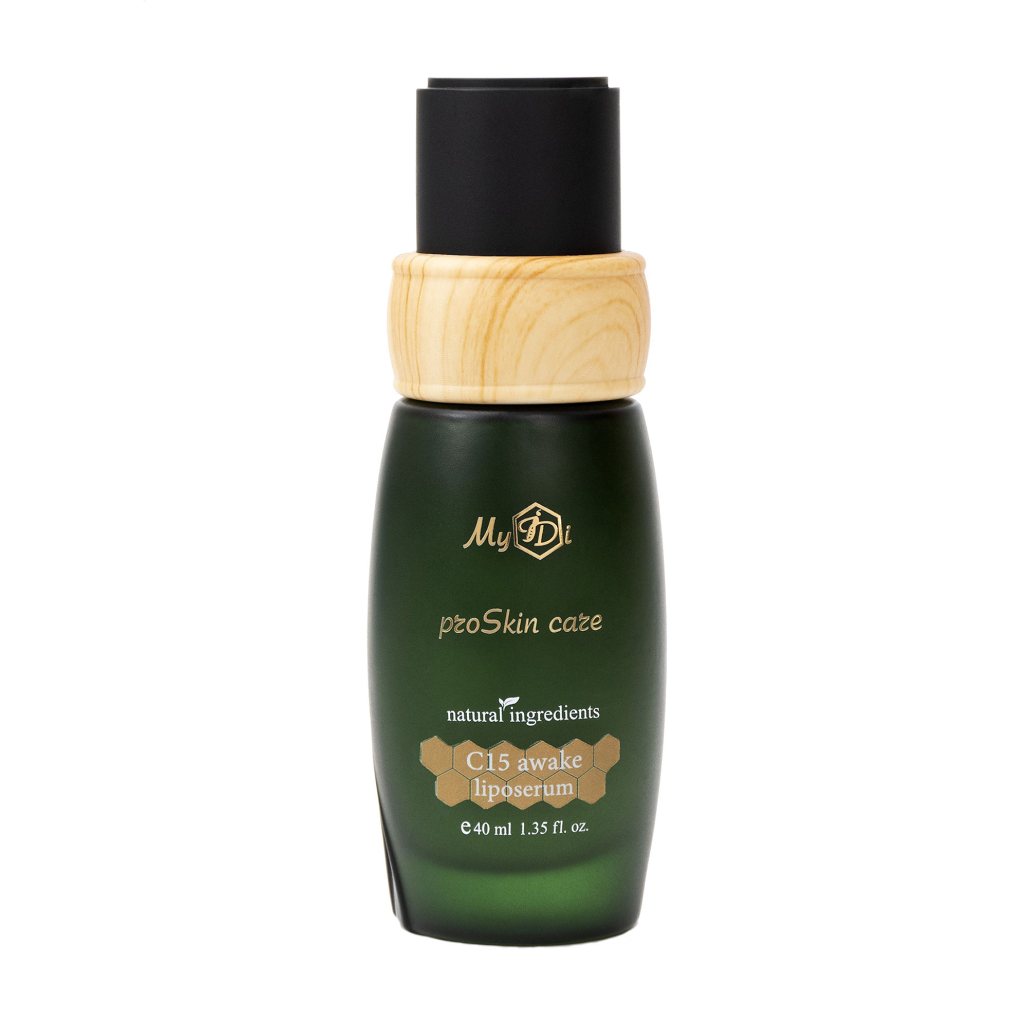 Інкапсульована антиоксидантна сироватка для обличчя MyIDi A-Ox Moisture C15 Awake Liposerum з 15% вітаміну С, 40 мл