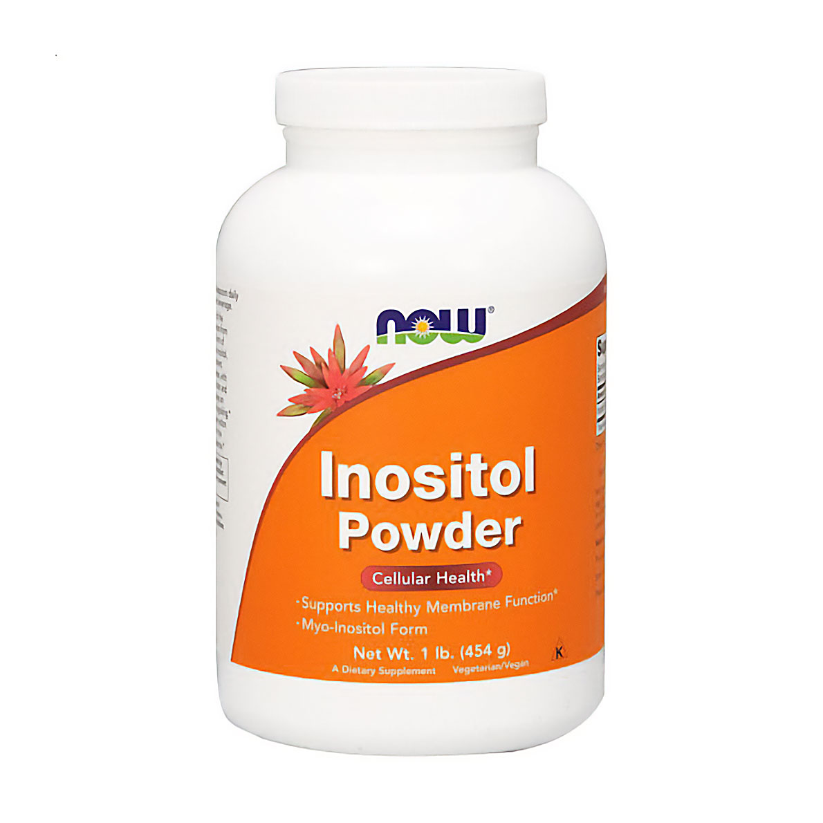 Інозитол NOW foods Inositol Powder в порошку, 454 г