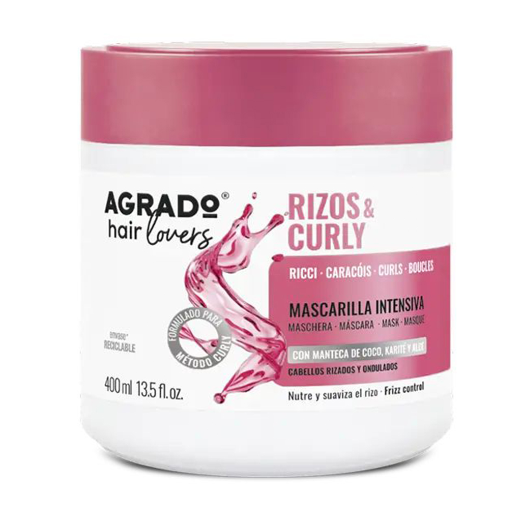 Інтенсивна маска Agrado Intensive Mask Curly для кучерявого волосся, 400 мл