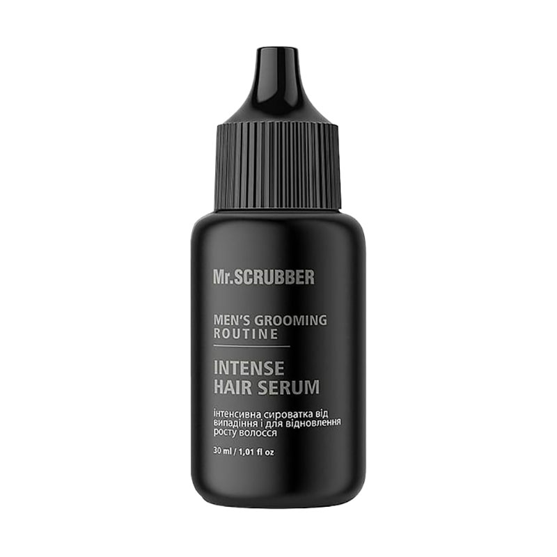 Інтенсивна сироватка Mr.Scrubber Men's Grooming Routine від випадіння і для відновлення росту волосся, 30 мл