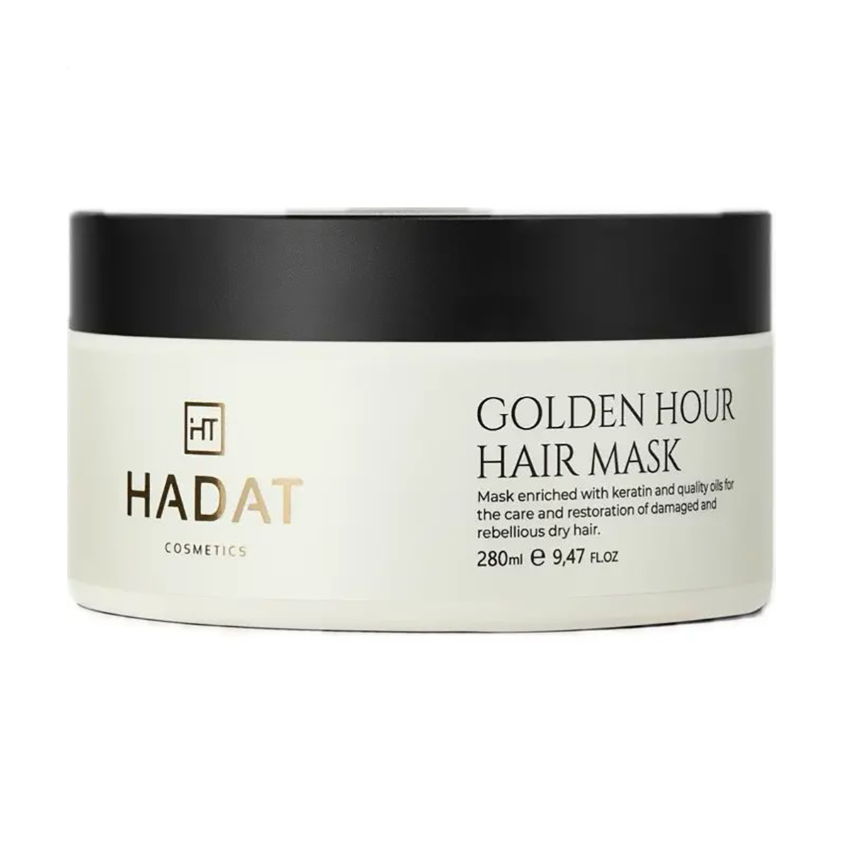 Інтенсивна відновлювальна маска для волосся Hadat Cosmetics Golden Hour Hair Mask, 280 мл
