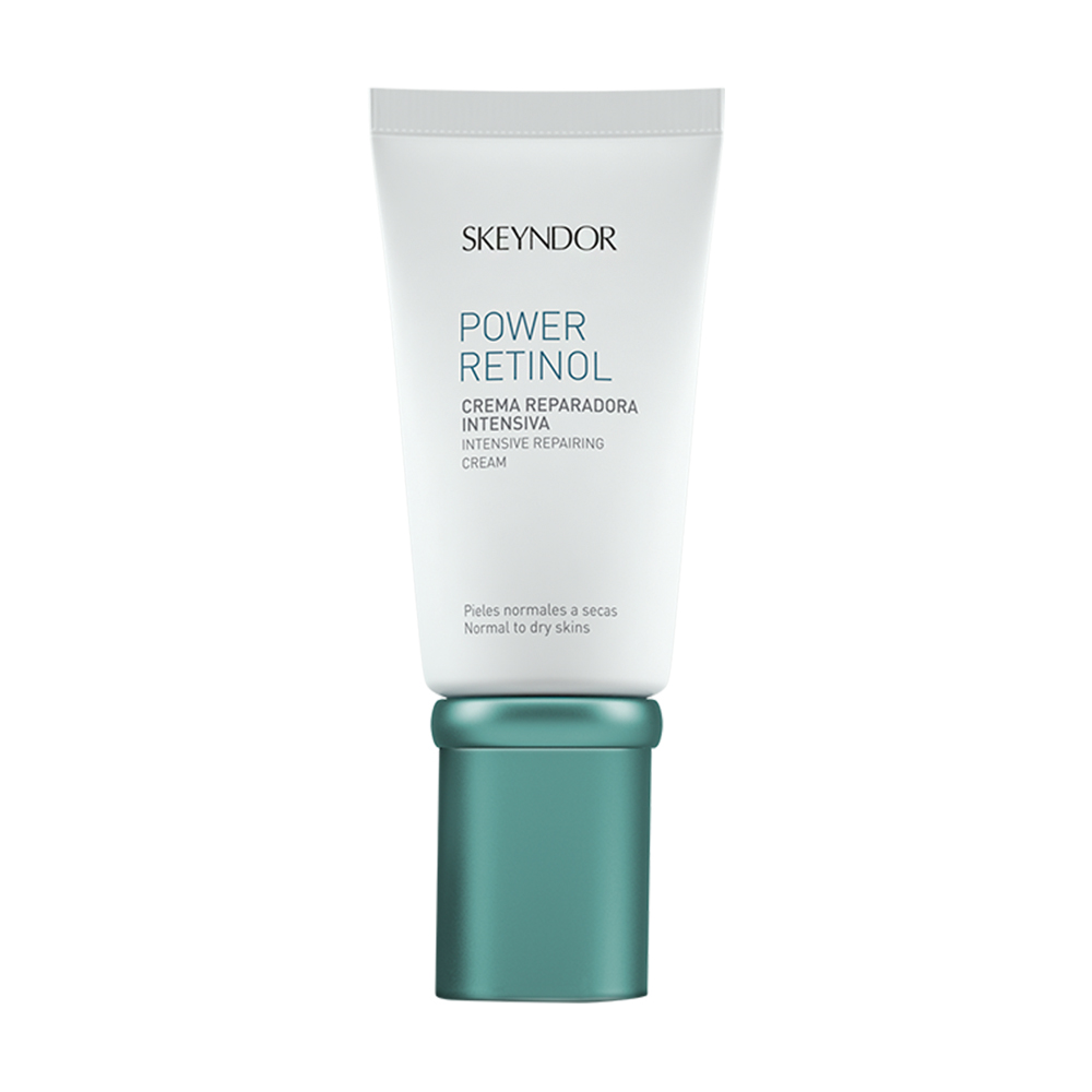 Інтенсивно відновлювальний крем для обличчя Skeyndor Power Retinol Intensive Repairing Cream для нормальної та сухої шкіри, з ретинолом, 50 мл