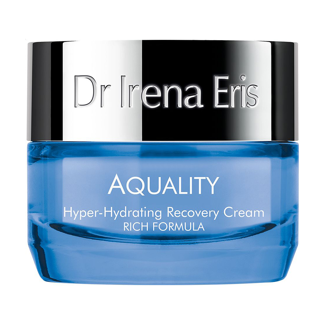 Інтенсивно зволожувальний крем для обличчя Dr. Irena Eris Aquality Hyper-Hydrating Recovery Cream Rich Formula, 50 мл