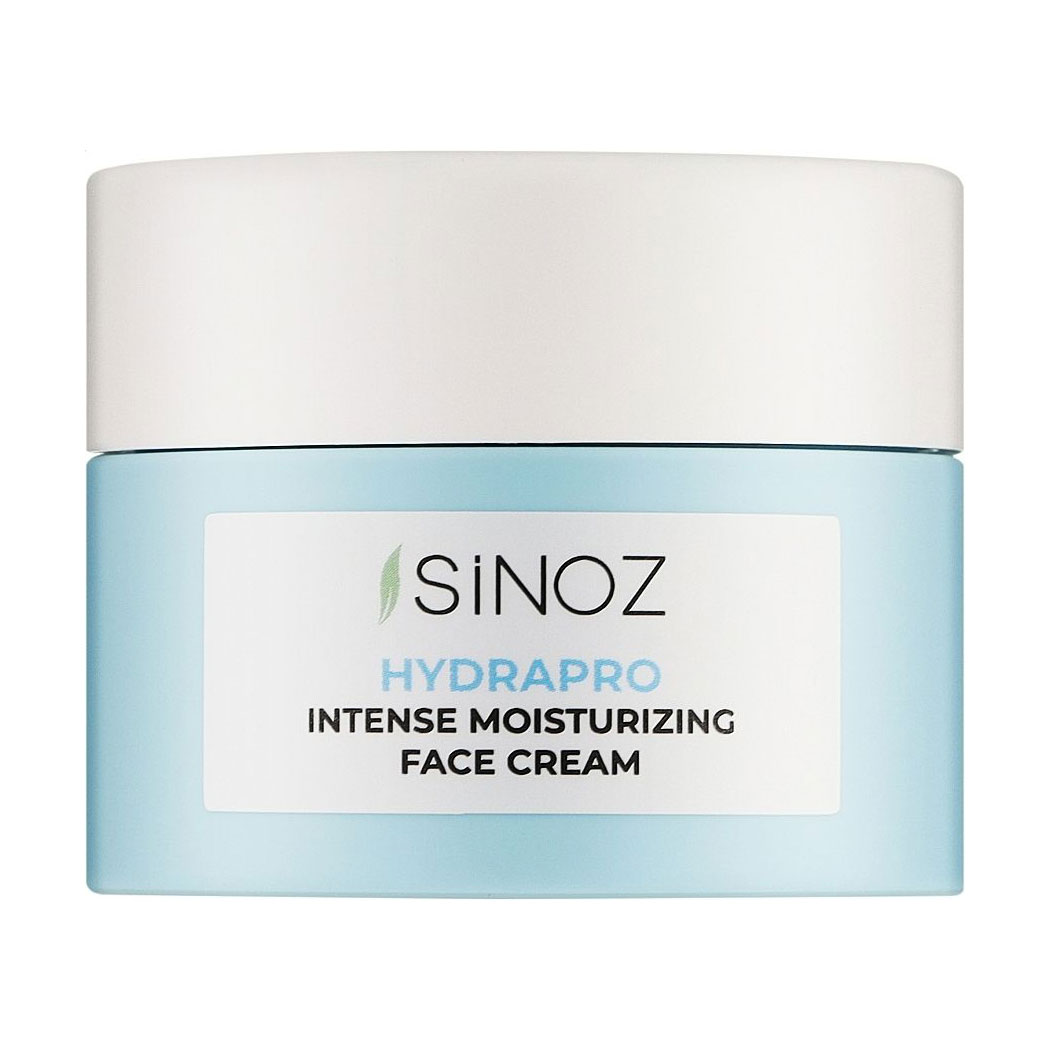 Інтенсивно зволожувальний крем для обличчя Sinoz Hydrapro Intense Moisturizing Face Cream, 50 мл