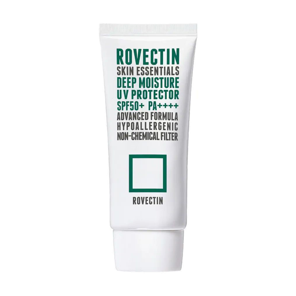 Інтенсивно зволожувальний сонцезахисний крем для обличчя Rovectin Skin Essentials Deep Moisture UV Protector SPF50+ PA++++, 50 мл
