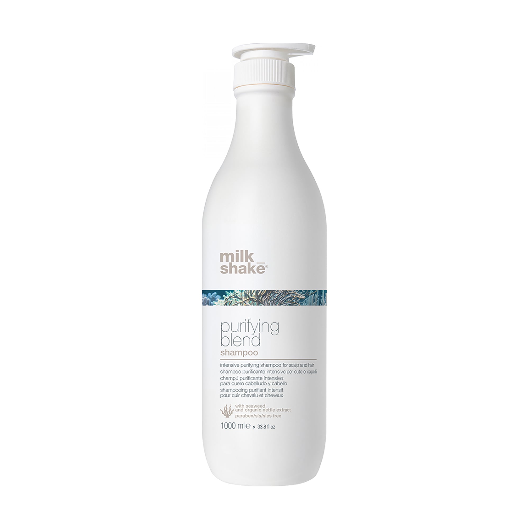 Інтенсивний очищувальний шампунь для шкіри голови та волосся milk_shake Purifying Blend Shampoo, 1 л