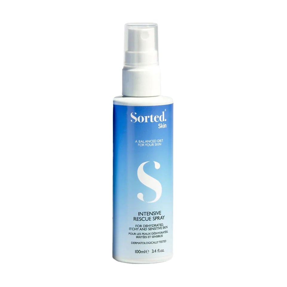 Інтенсивний відновлювальний спрей для тіла Sorted Skin Intensive Rescue Spray для дуже сухої та чутливої шкіри, 100 мл
