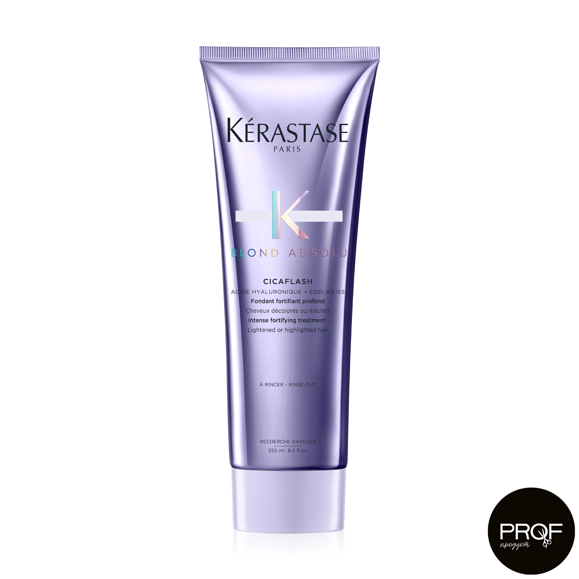 Інтенсивний зміцнювальний засіб Kerastase Blond Absolu Cicaflash Intense Fortifying Treatment для догляду за освітленим або мелірованим волоссям, 250 мл