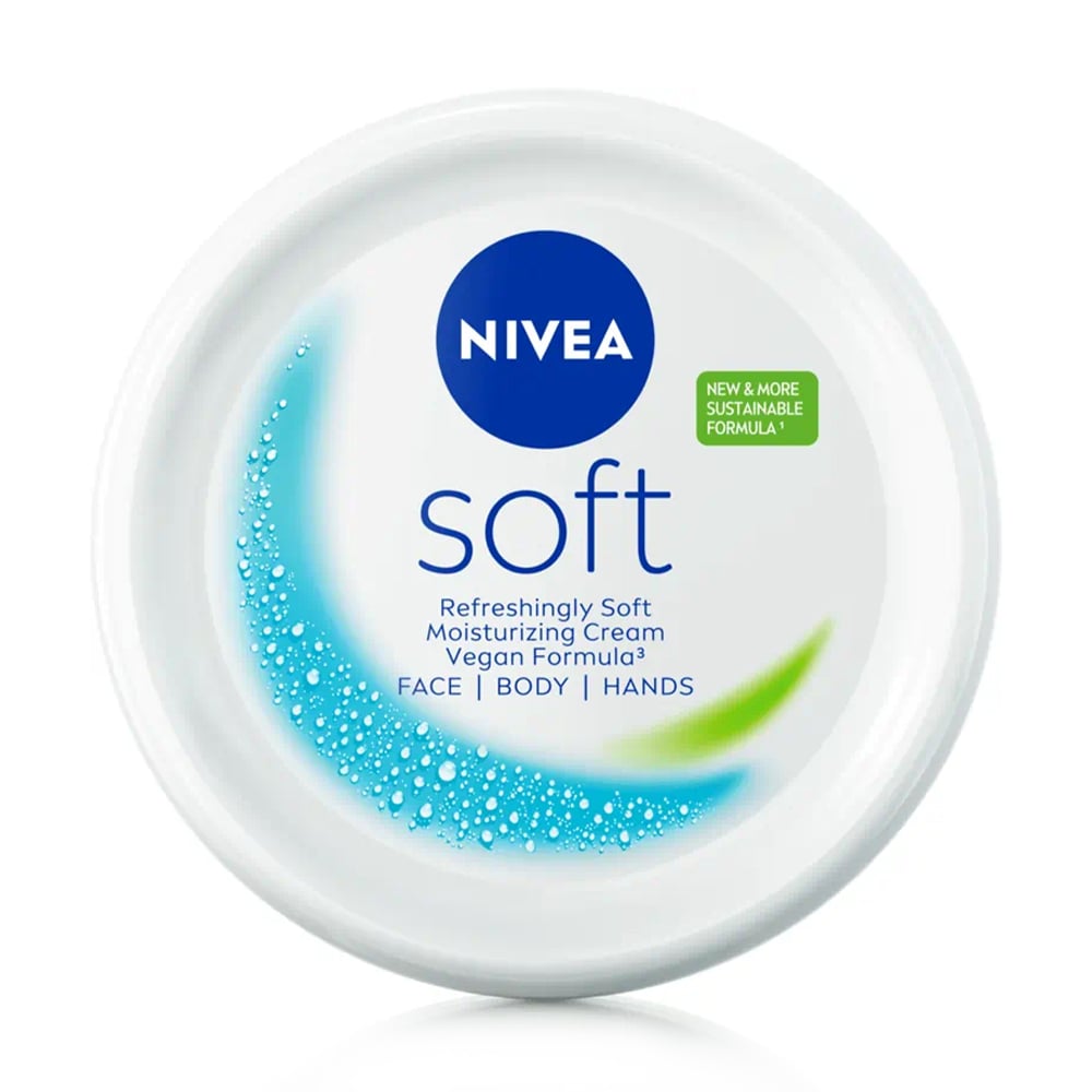 Інтенсивний зволожувальний крем NIVEA Soft для обличчя, рук та тіла, з олією жожоба та вітаміном Е, 200 мл