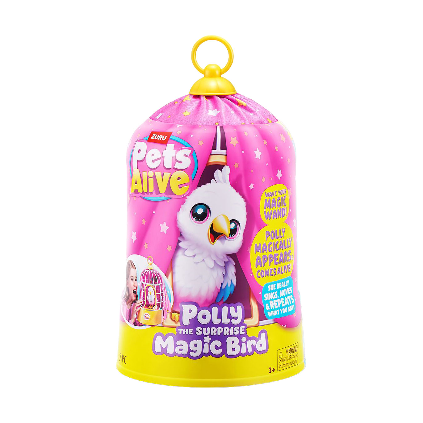 Інтерактивна іграшка Pets &amp; Robo Alive Чарівна пташка Поллі, від 3 років (9561)
