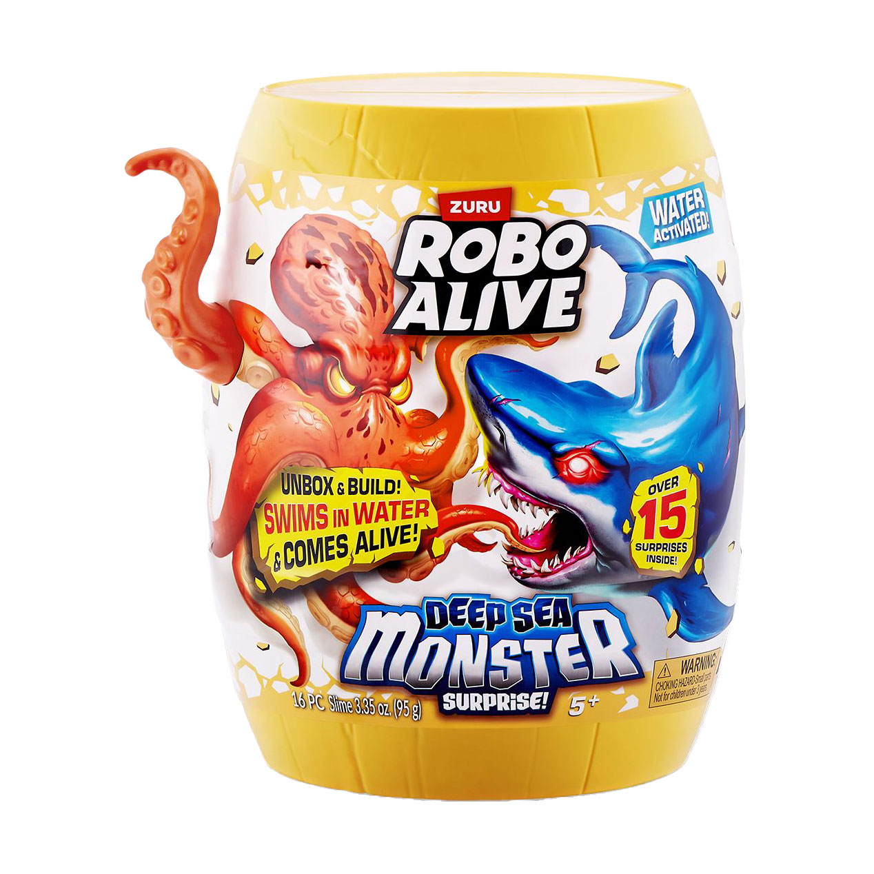 Інтерактивний ігровий набір Pets &amp; Robo Alive Глибоководний сюрприз Восьминіг, від 5 років (71155B)