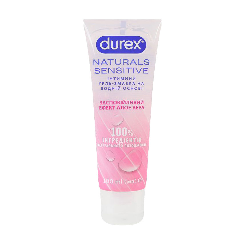 Інтимний гель-змазка Durex Naturals Sensitive, 100 мл