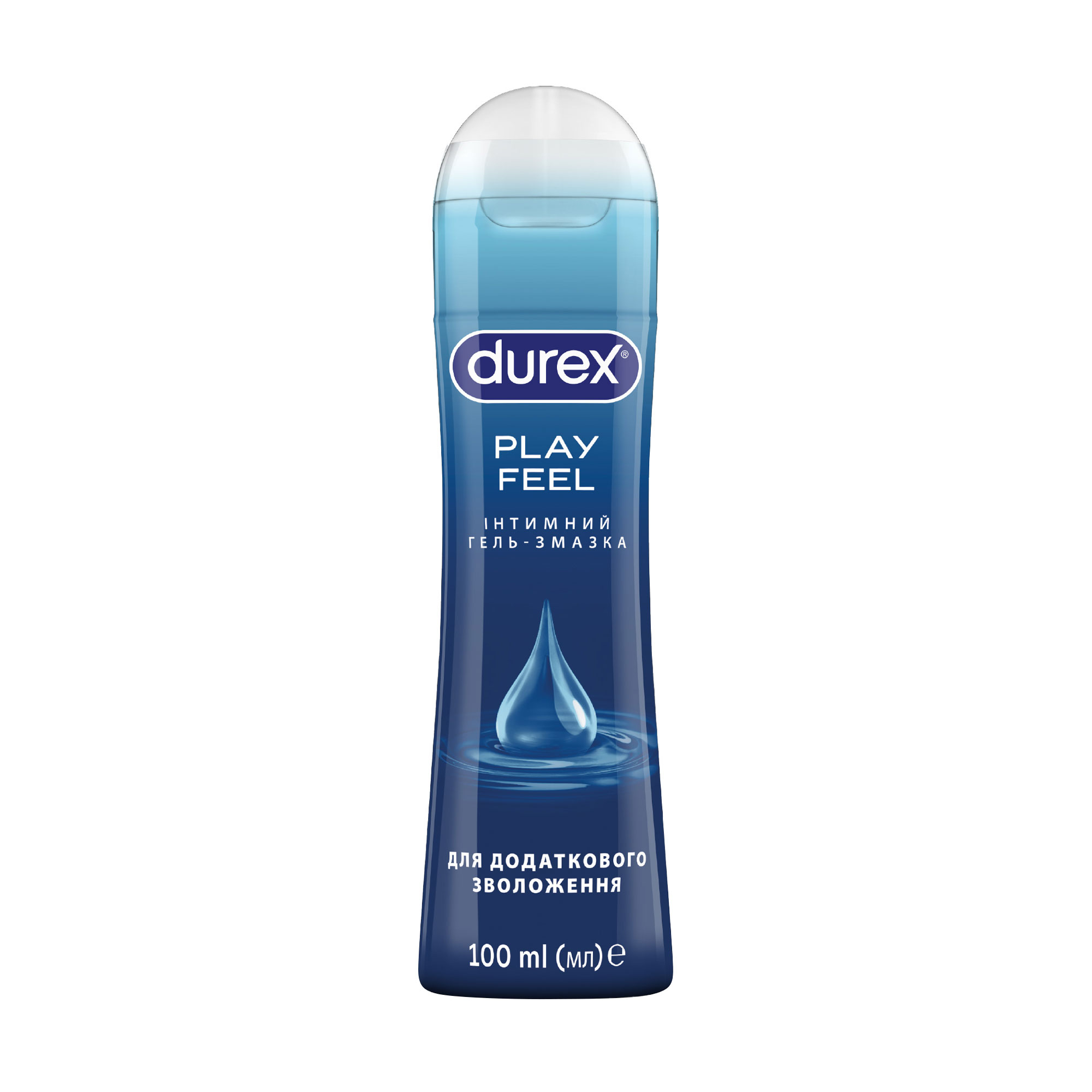 Інтимний гель-змазка Durex Play Feel для додаткового зволоження (лубрикант), 100 мл
