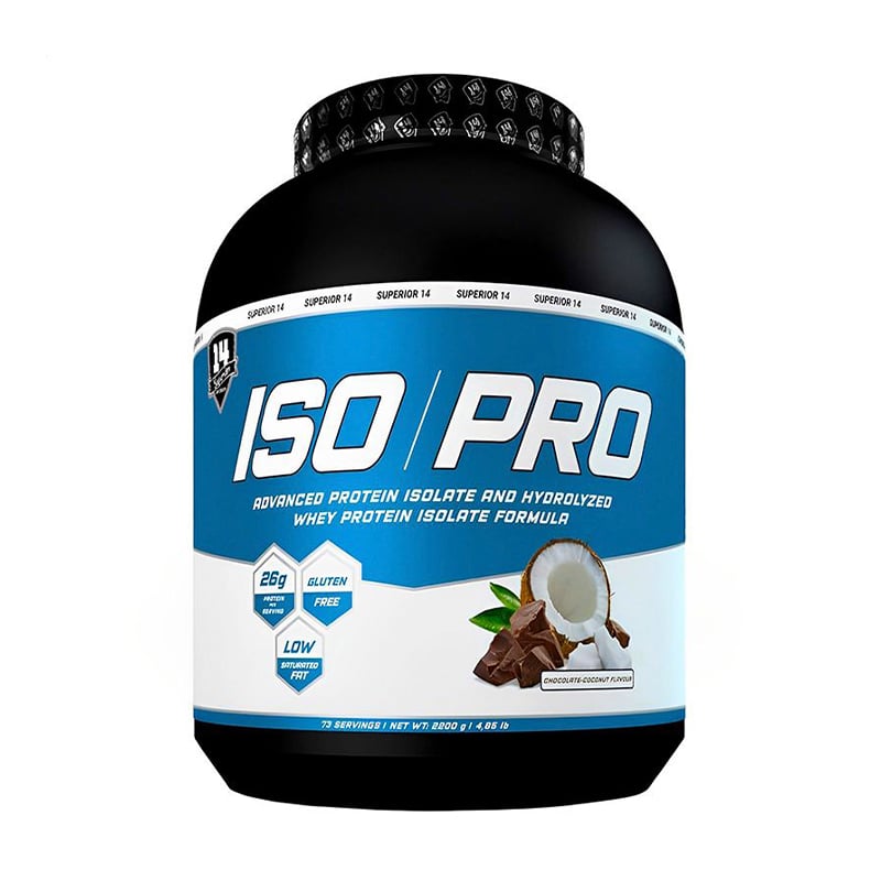Ізолят протеїну Superior14 Iso Pro Шоколад-кокос, в порошку, 2.2 кг