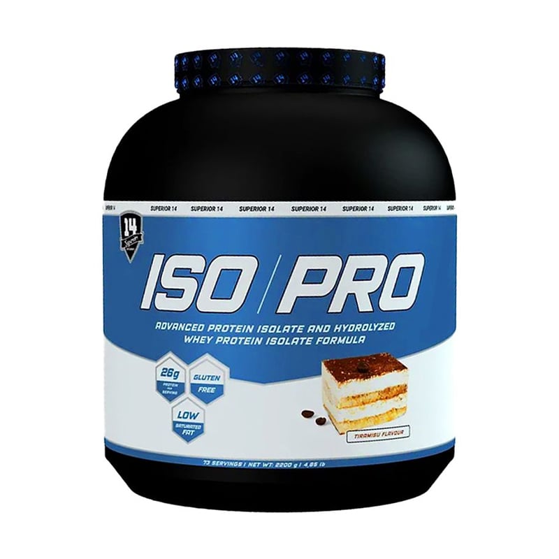 Ізолят протеїну Superior14 Iso Pro Тірамісу, в порошку, 2.2 кг