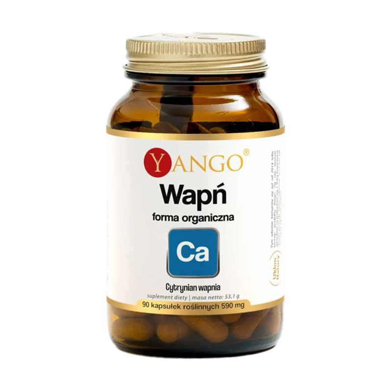 Кальций цитрат Yango Calcium Calcium Citrate, 590 мг, 90 капсул
