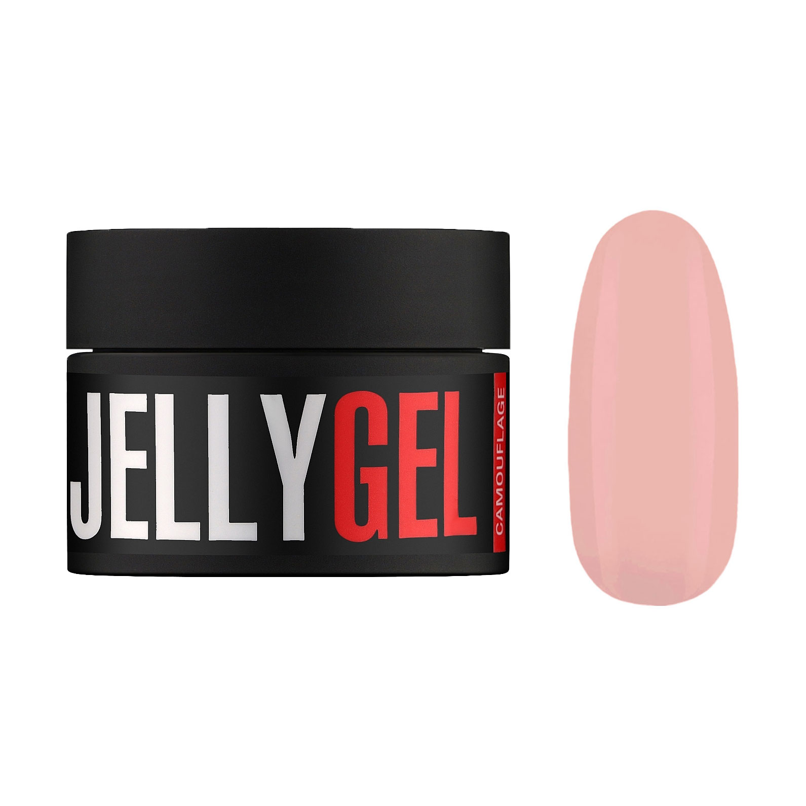 Камуфляжний гель-желе для нігтів Kodi Professional Camouflage Jelly Gel 02, 30 г
